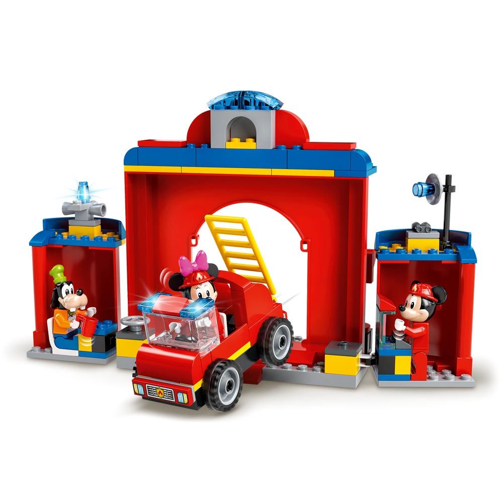 10776 Mickey & Friends Fire Truck & Station