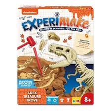 Tədqiqat dəsti Nickelodeon Experimake T-Rex Treasure Trove, 8+ yaş