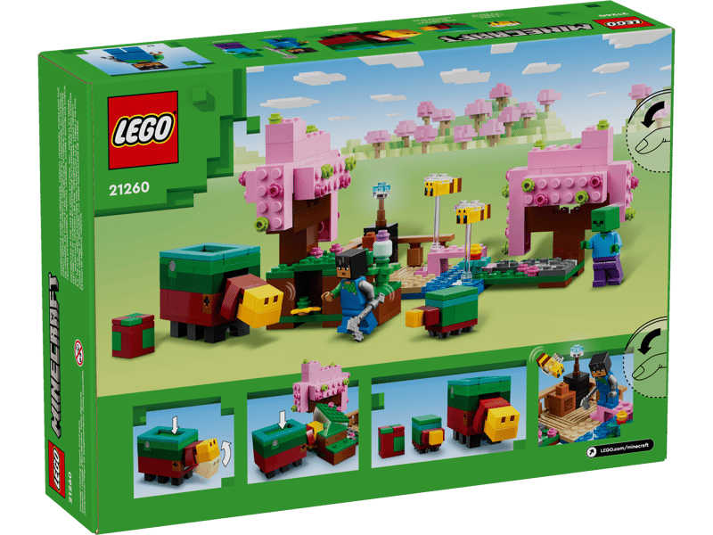 Konstruktor LEGO The Cherry Blossom Garden V29 21260, 8+ yaş, 298 hissə