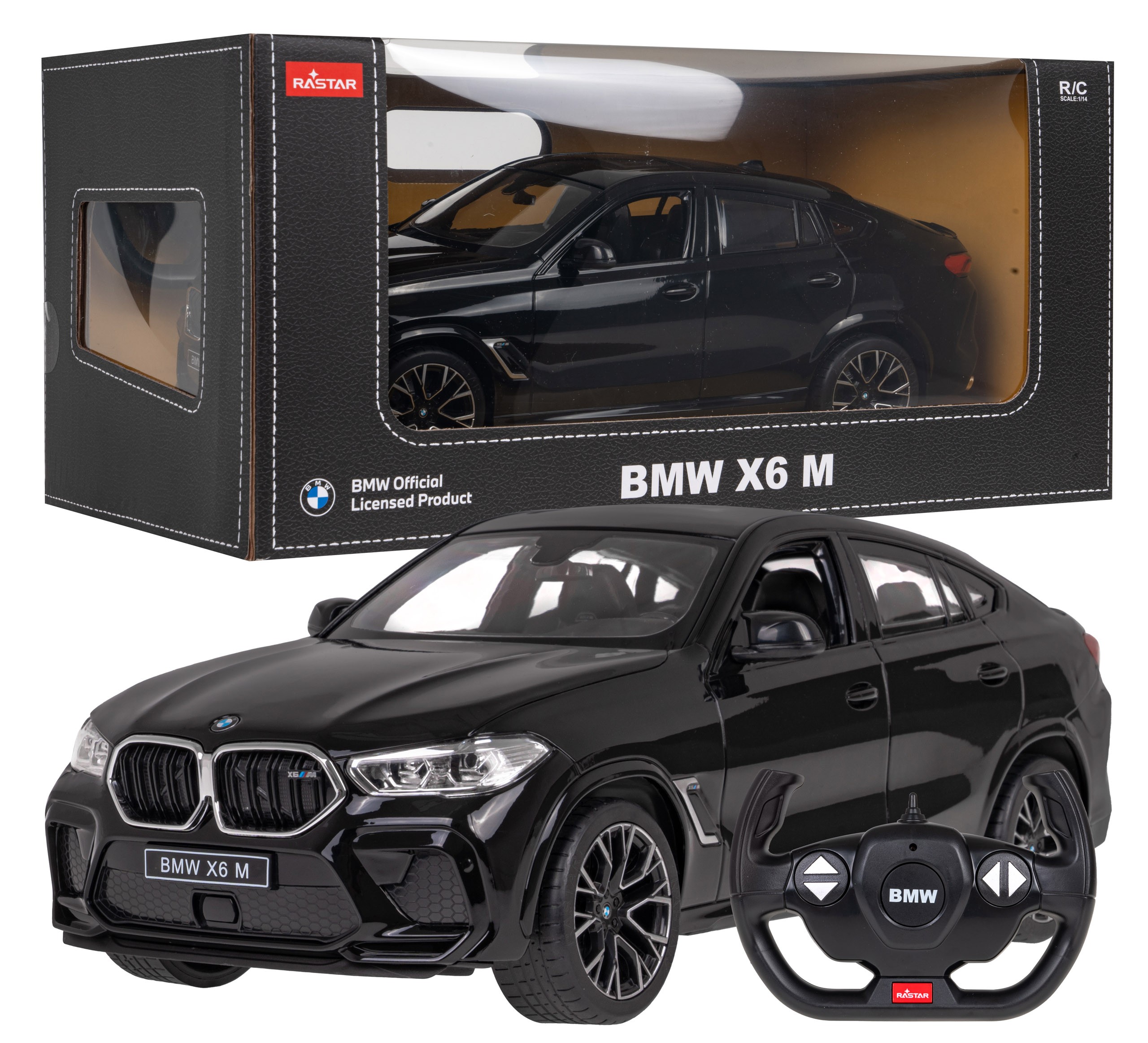 Rastar 1/14 BMW X6 M RC Toy Car BMW Remote Control Car