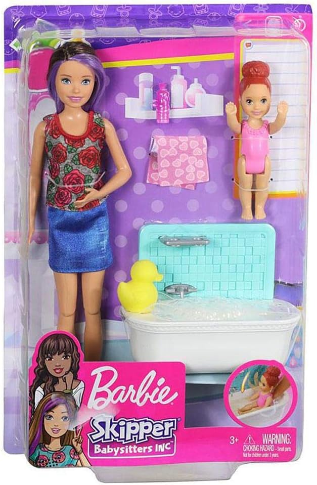 Barbie Skipper Babysitter Oyun Dəsti və Kukla Assortimenti