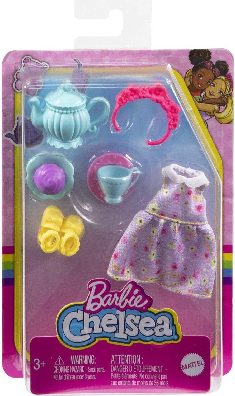 Barbie — Çelsi üçün çay mərasimi mövzulu aksesuar dəsti