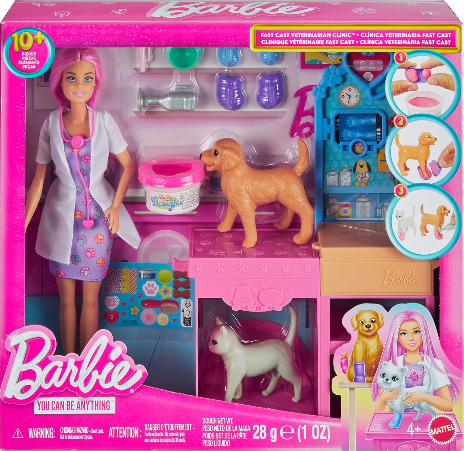 Barbie Fast Cast Baytarlıq Klinikası oyun dəsti