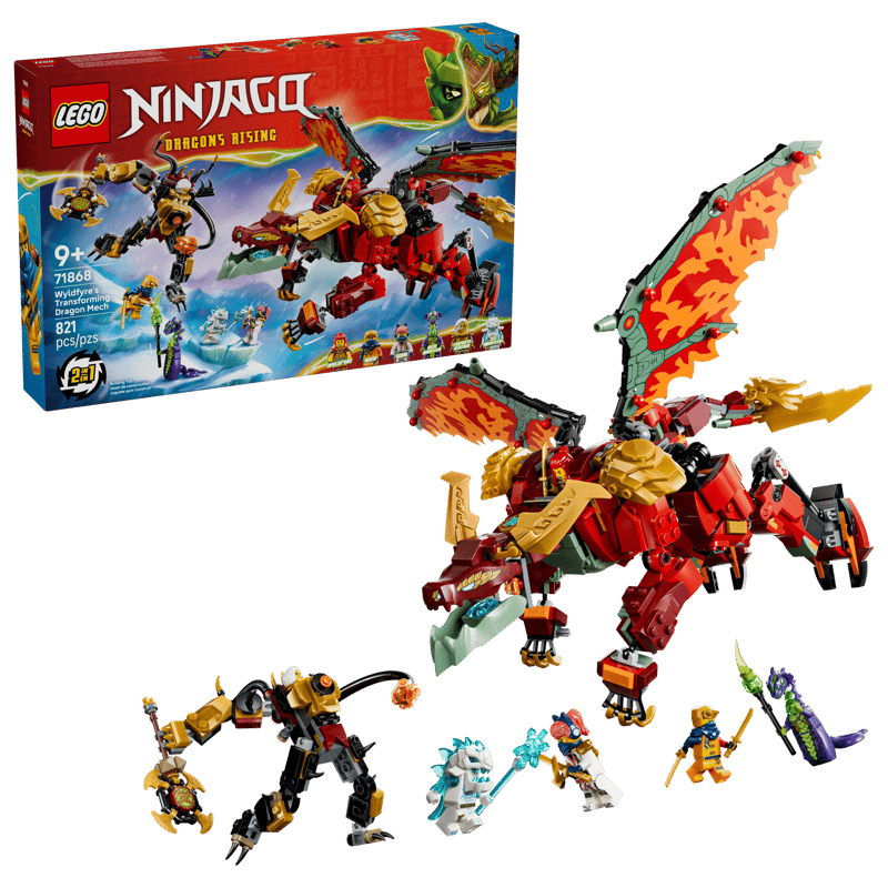 Wyldfyre's Transforming Dragon Mech 71868