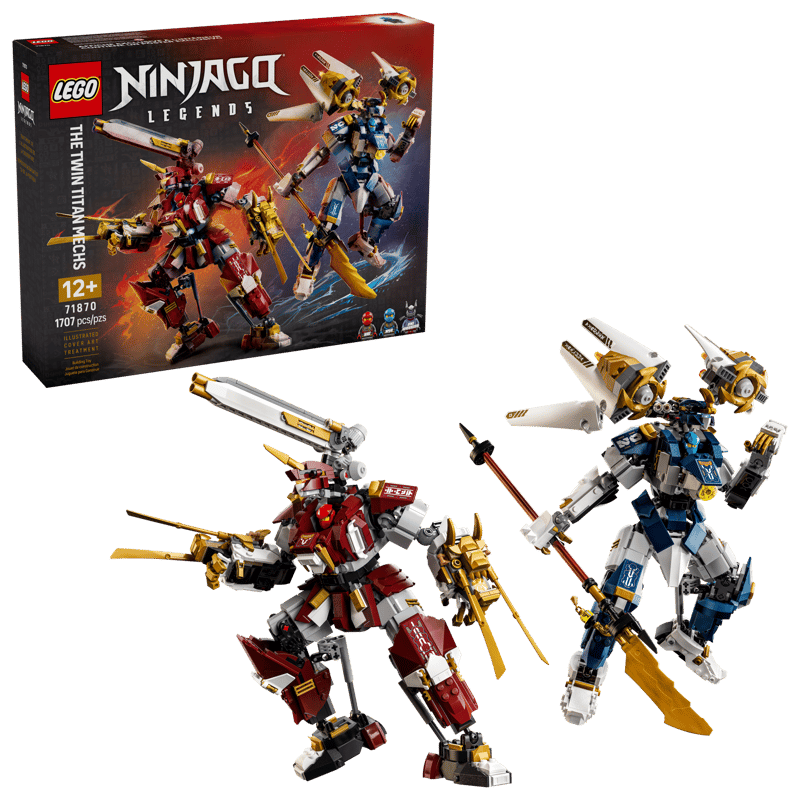 LEGO NINJAGO 71870 The Twin Titan Mechs Set