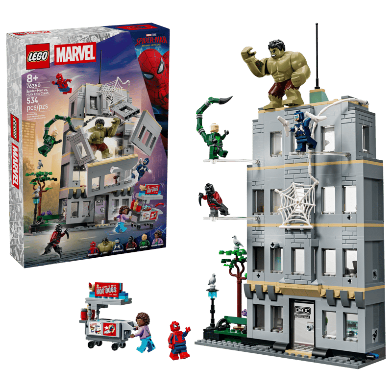 Spider-Man vs. Hulk Epic Clash 76350