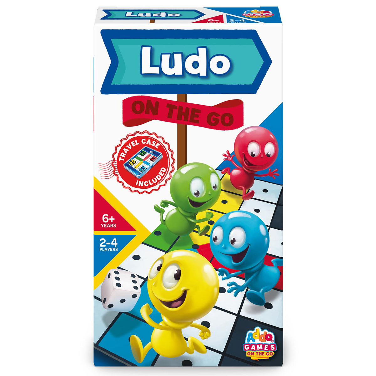 Masaüstü oyun Addo Play LTD Ludo On The Go, 6 yaşdan