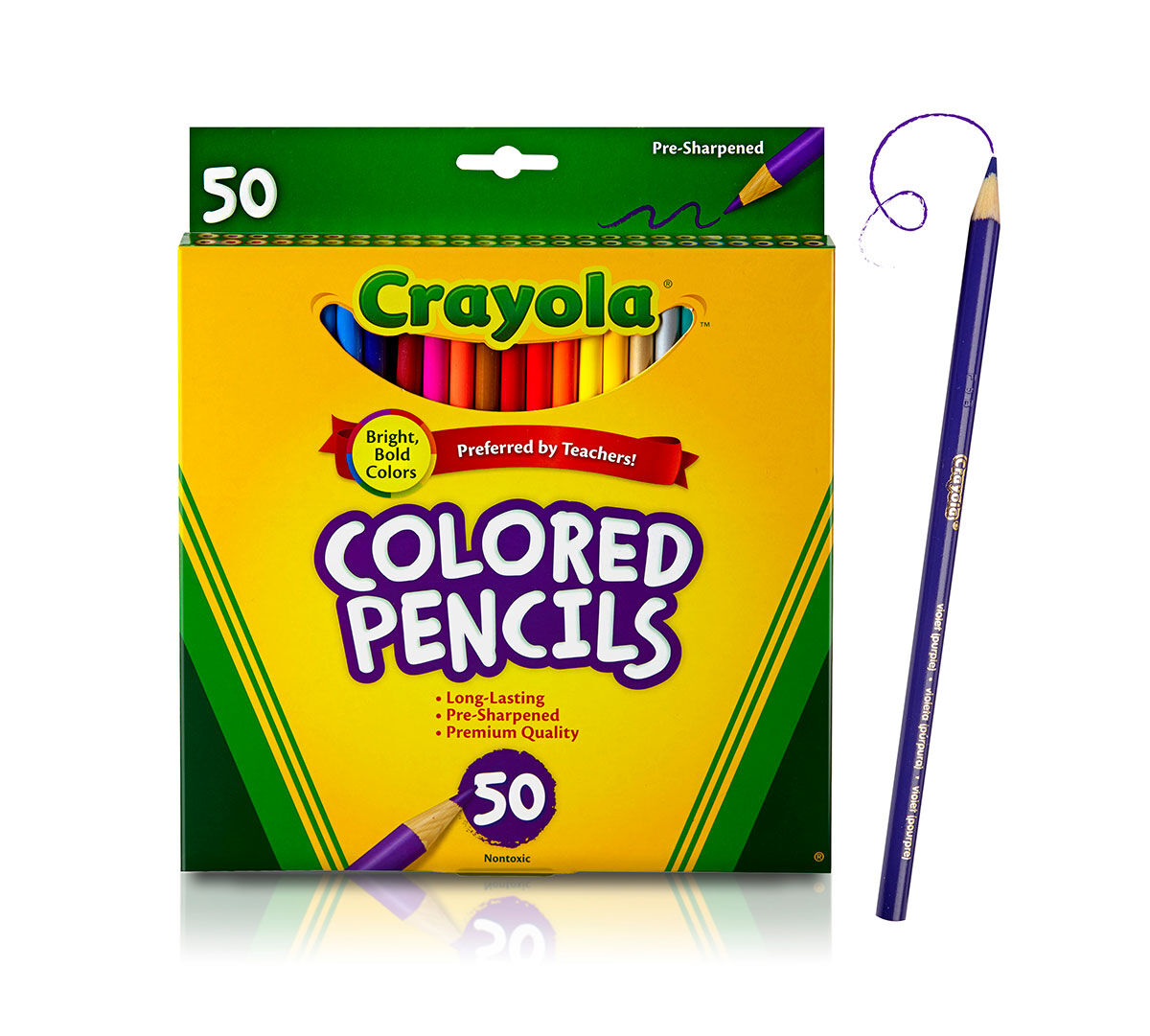 50 Coloured Pencils (50 Different Colours!)