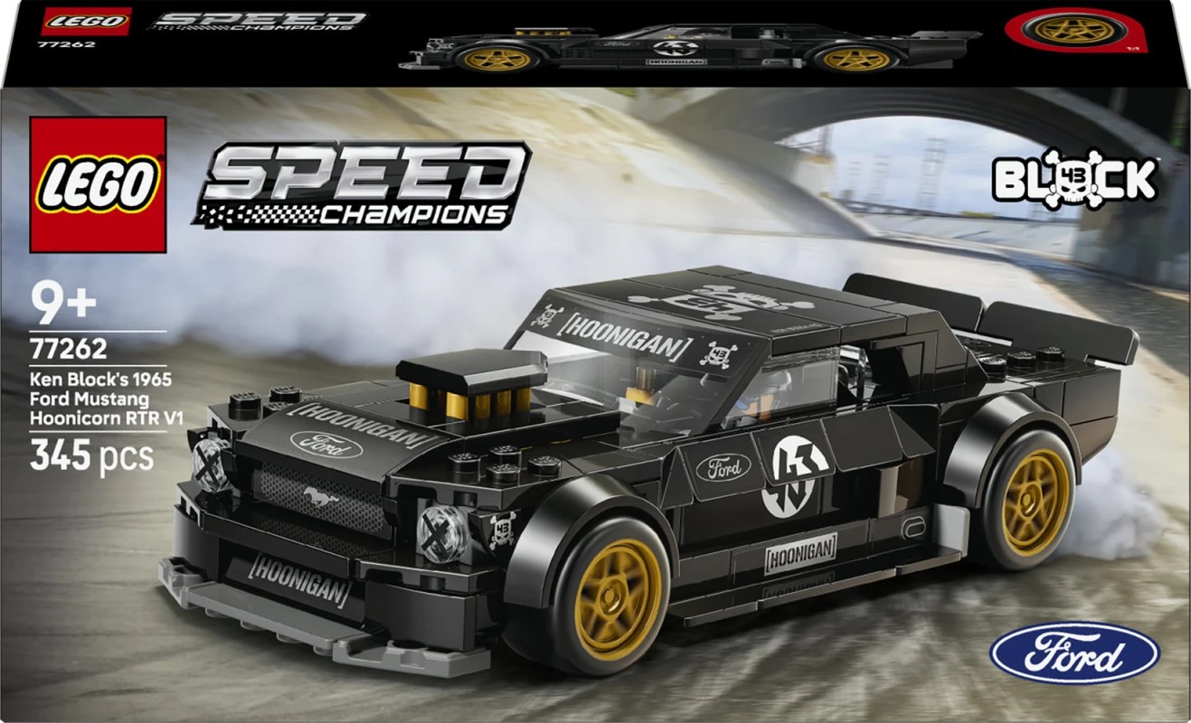 LEGO Speed Champions Ken Block's '65 Ford Mustang Hoonicorn V1 set (77262)