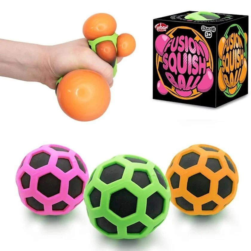Antistress oyuncaq dəsti One for Fun Funky Squish Fruits, 3+ yaş, 3 əd