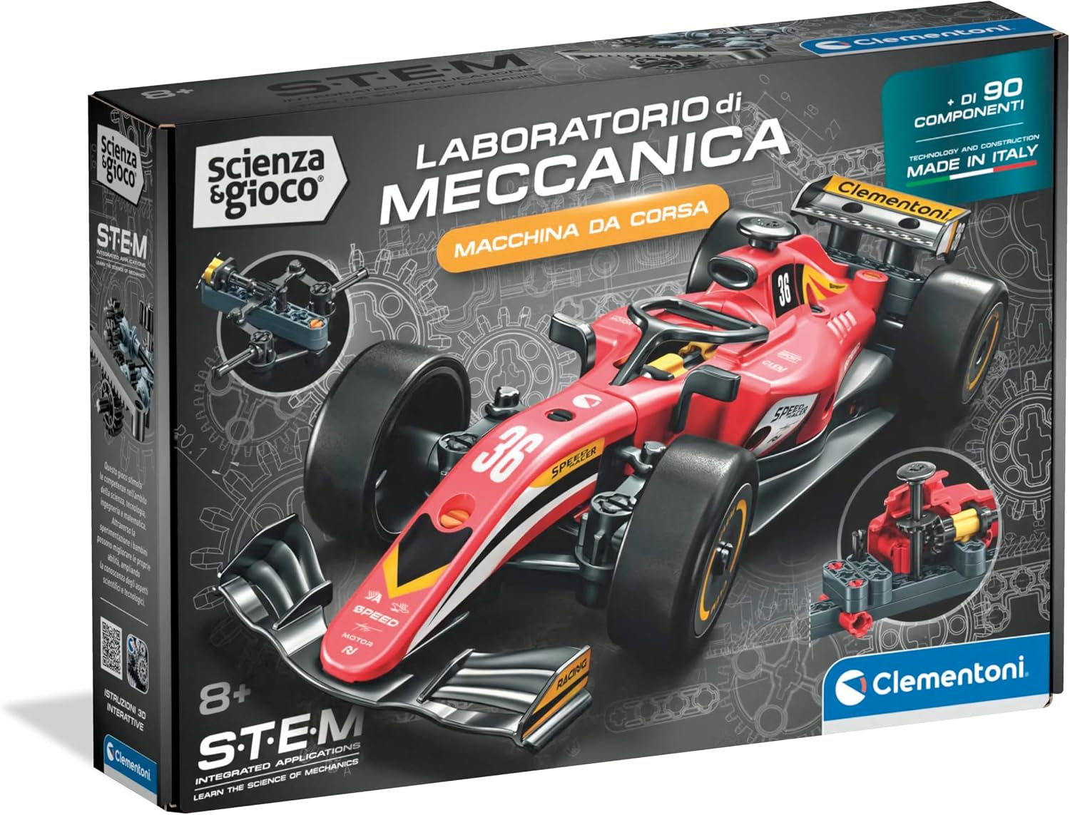 Clementoni Scienza e Gioco - Speed Racer Racing Machine