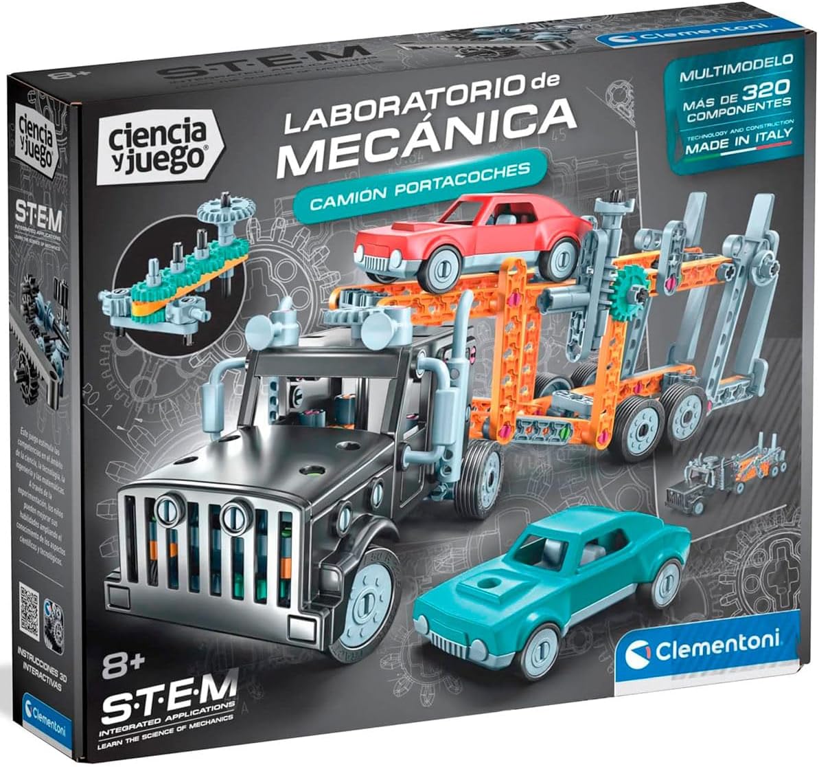 CLEMENTONI Science and Game Mechanics Laboratory – Transport Vehicle