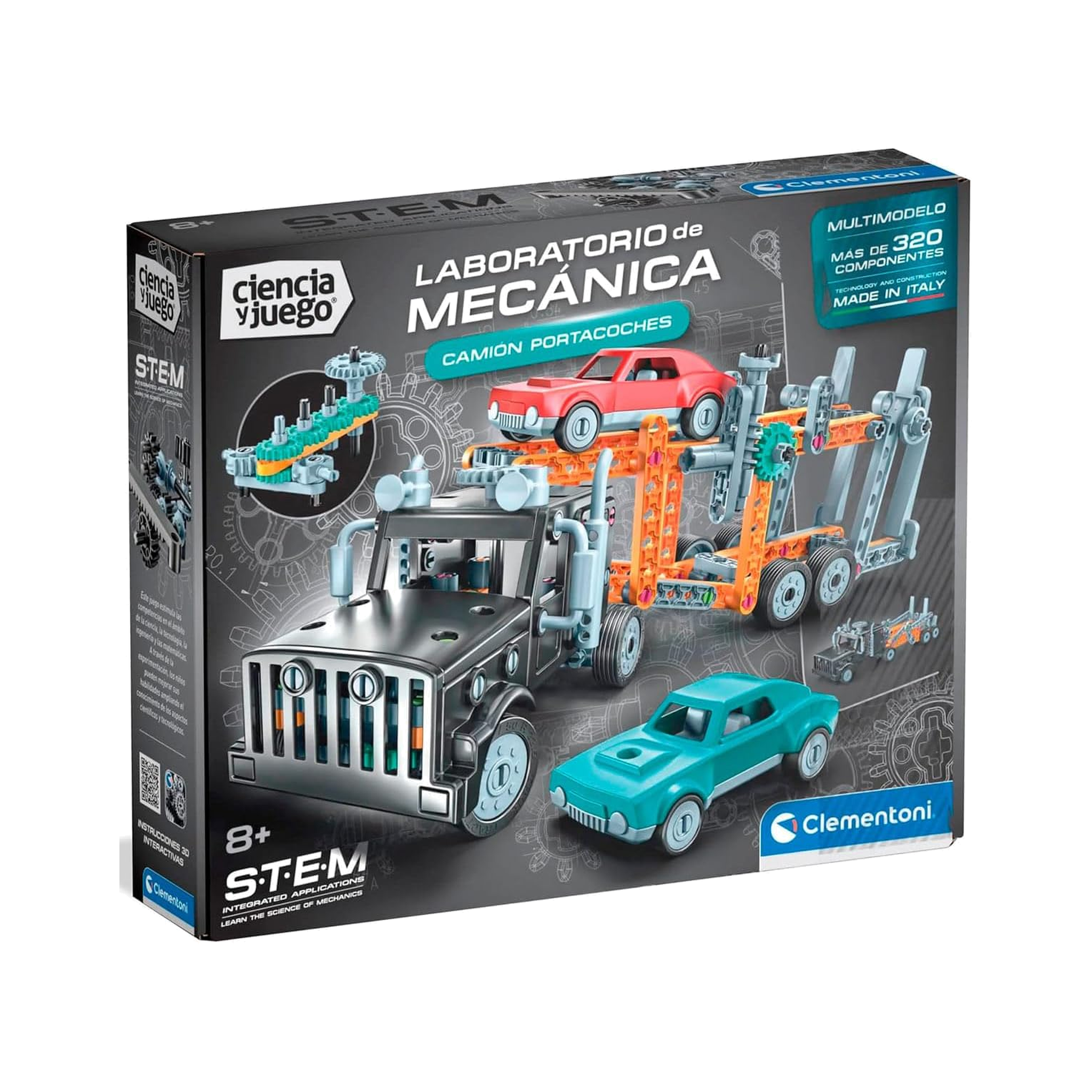 CLEMENTONI Science and Game Mechanics Laboratory – Transport Vehicle