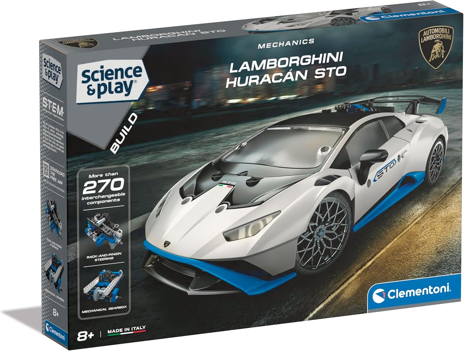 Clementoni- Lamborghini Huracan STO Building Set