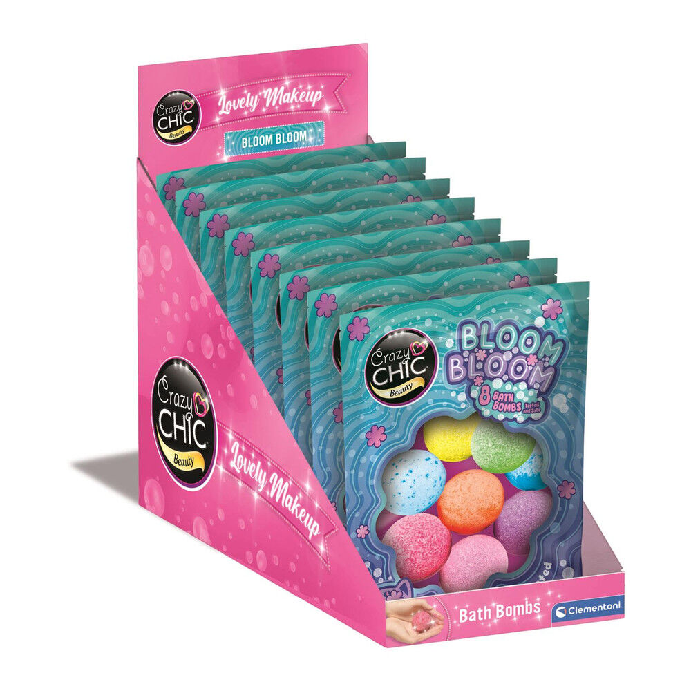 Crazy Chic Lovely Makeup Bloom Bloom Bath bombs