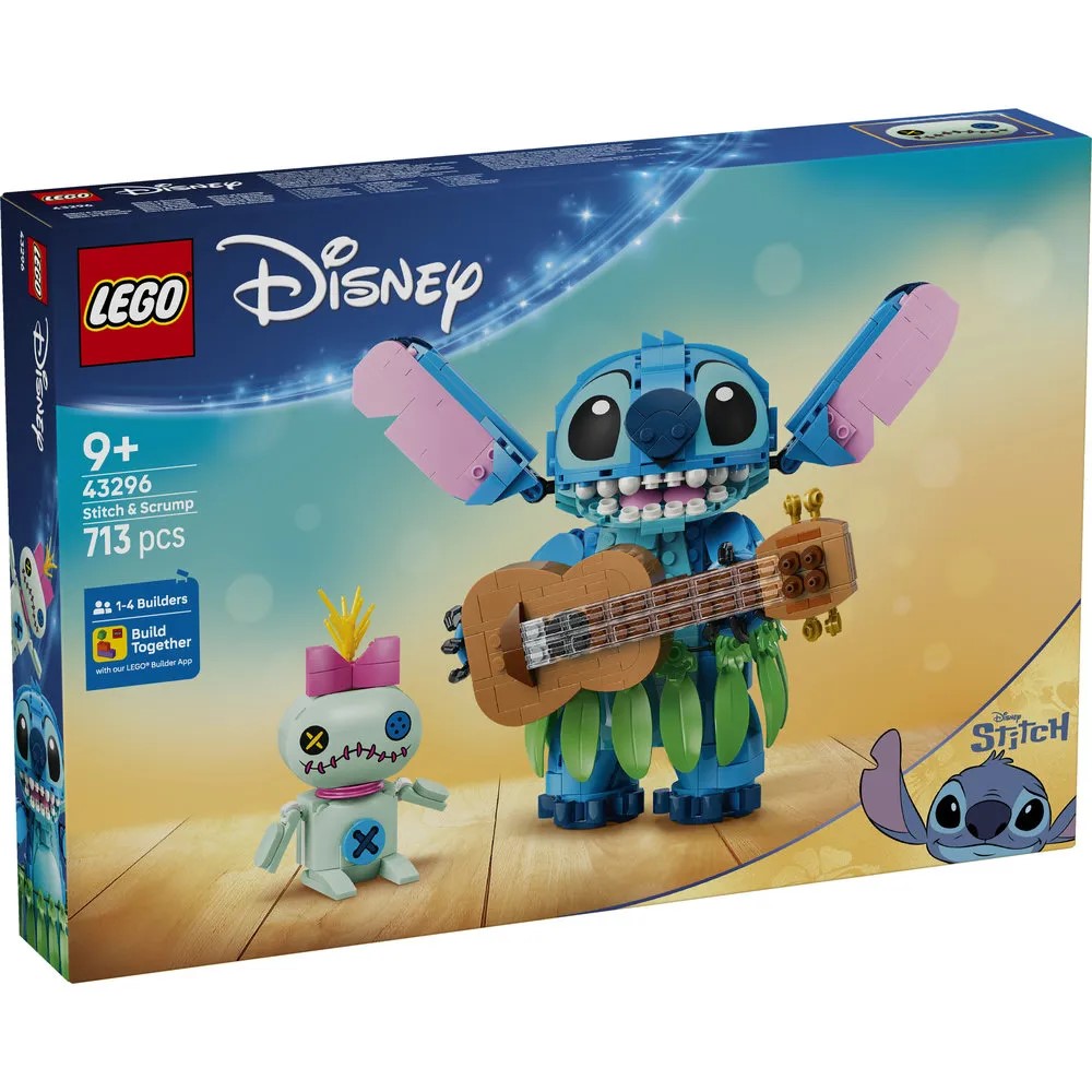 LEGO Disney 43296 Stitch & Scrump Set