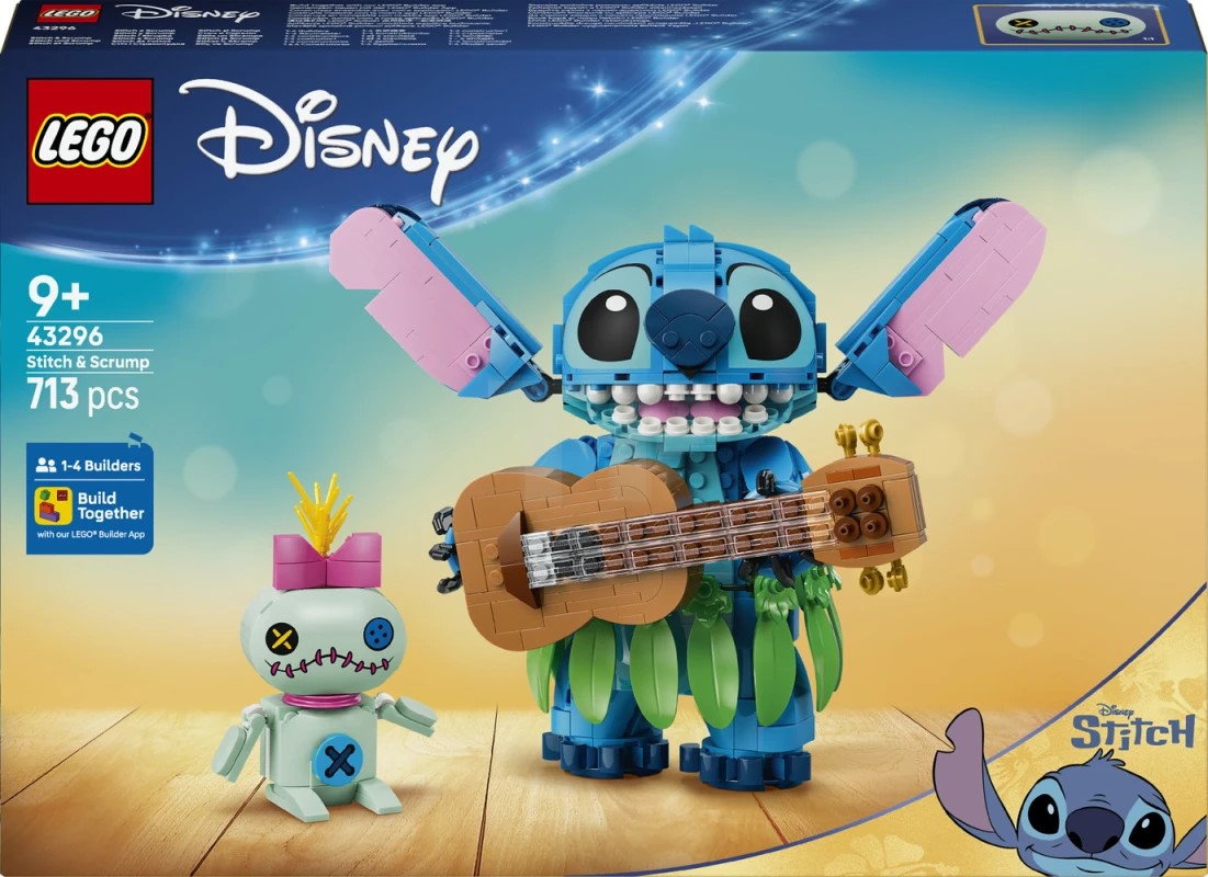 LEGO Disney 43296 Stitch & Scrump Set