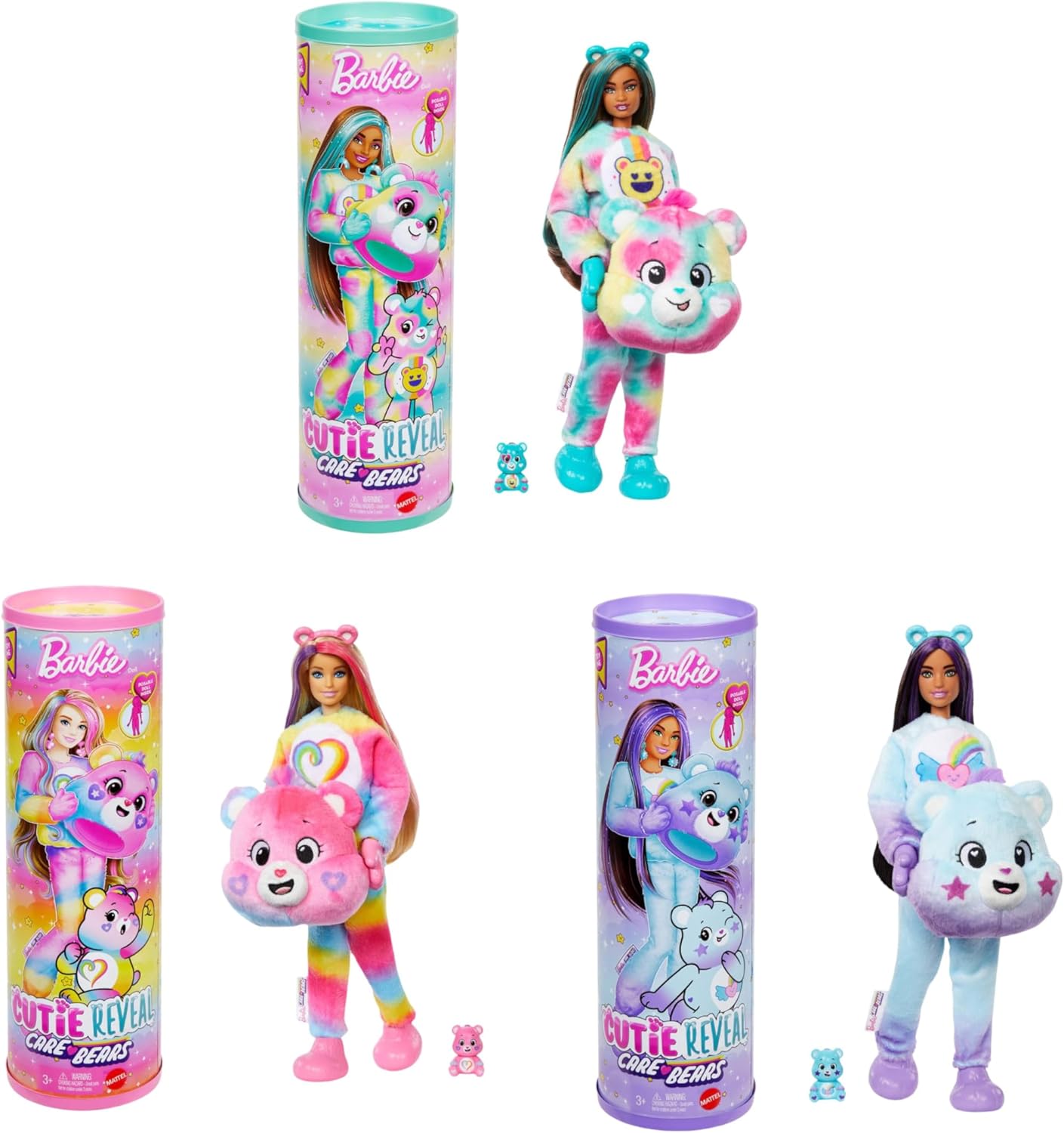 Barbie Cutie Reveal “Care Bears” kuklası
