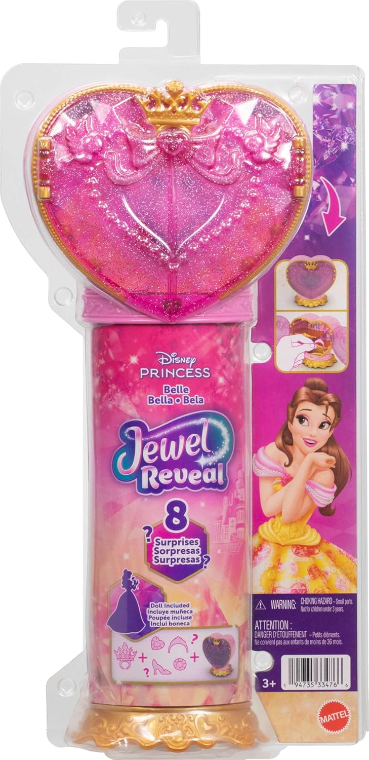Disney Princess Jewel Reveal Belle Fashion Doll