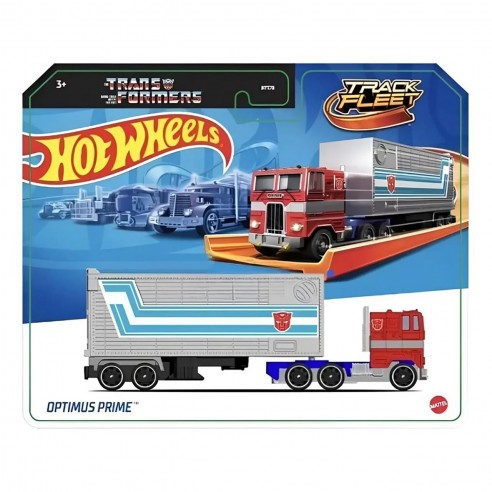 Hot Wheels Track Fleet, 1:64 Scale Die-Cast Toy Vehicle