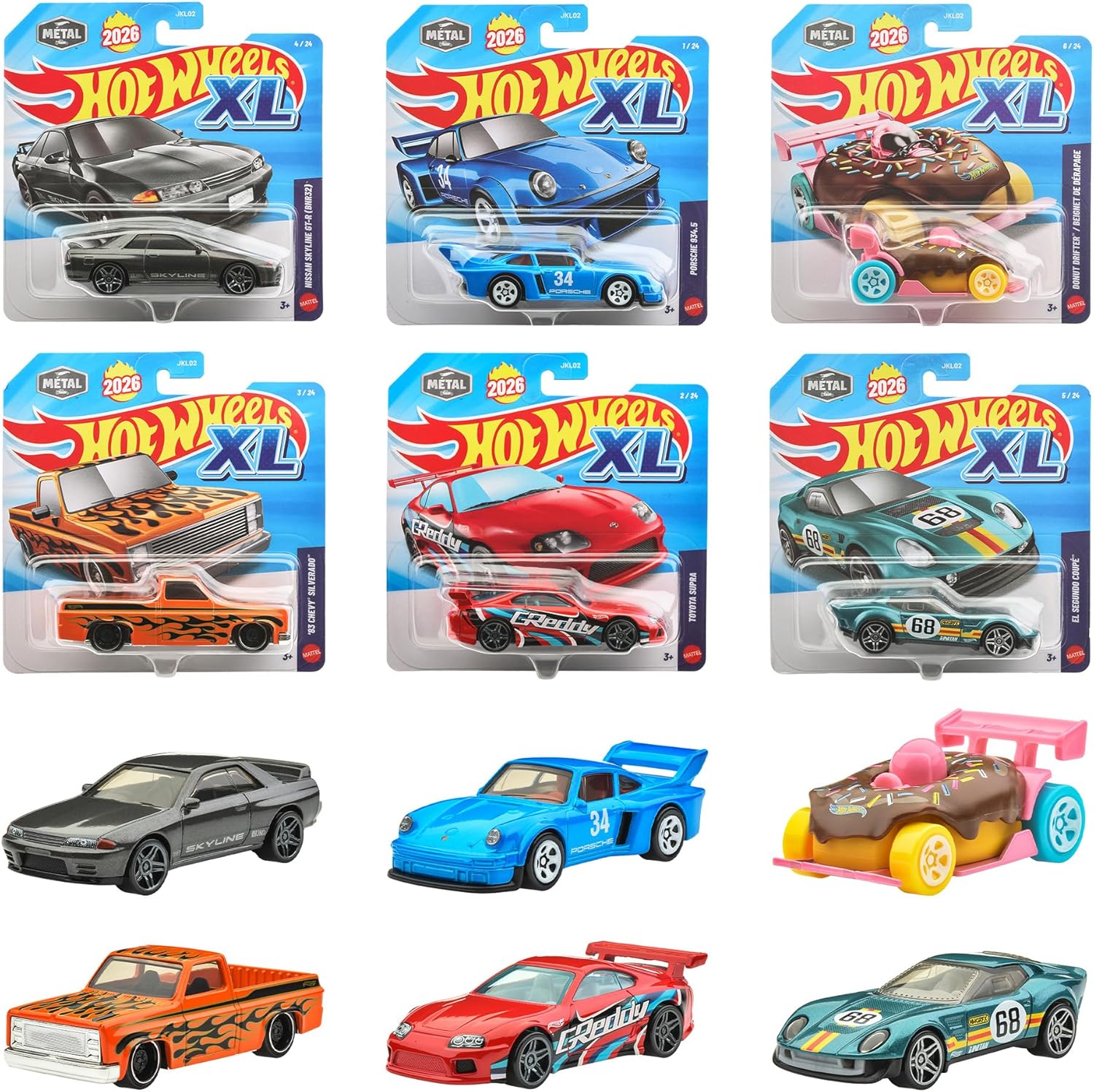 Hot Wheels XL Basic Maşın Asorti