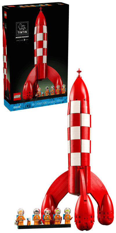 Tintin Moon Rocket 21367