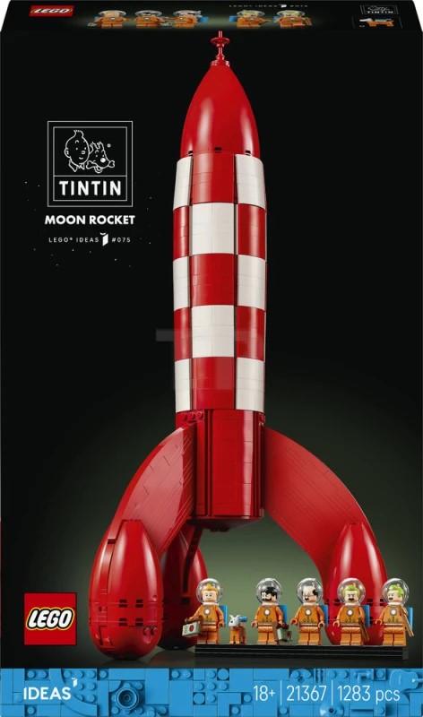 Tintin Moon Rocket 21367