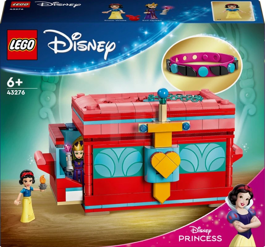 Konstruktor LEGO Snow White's Jewelry Box V29 43276, 6+ yaş, 350 hissə