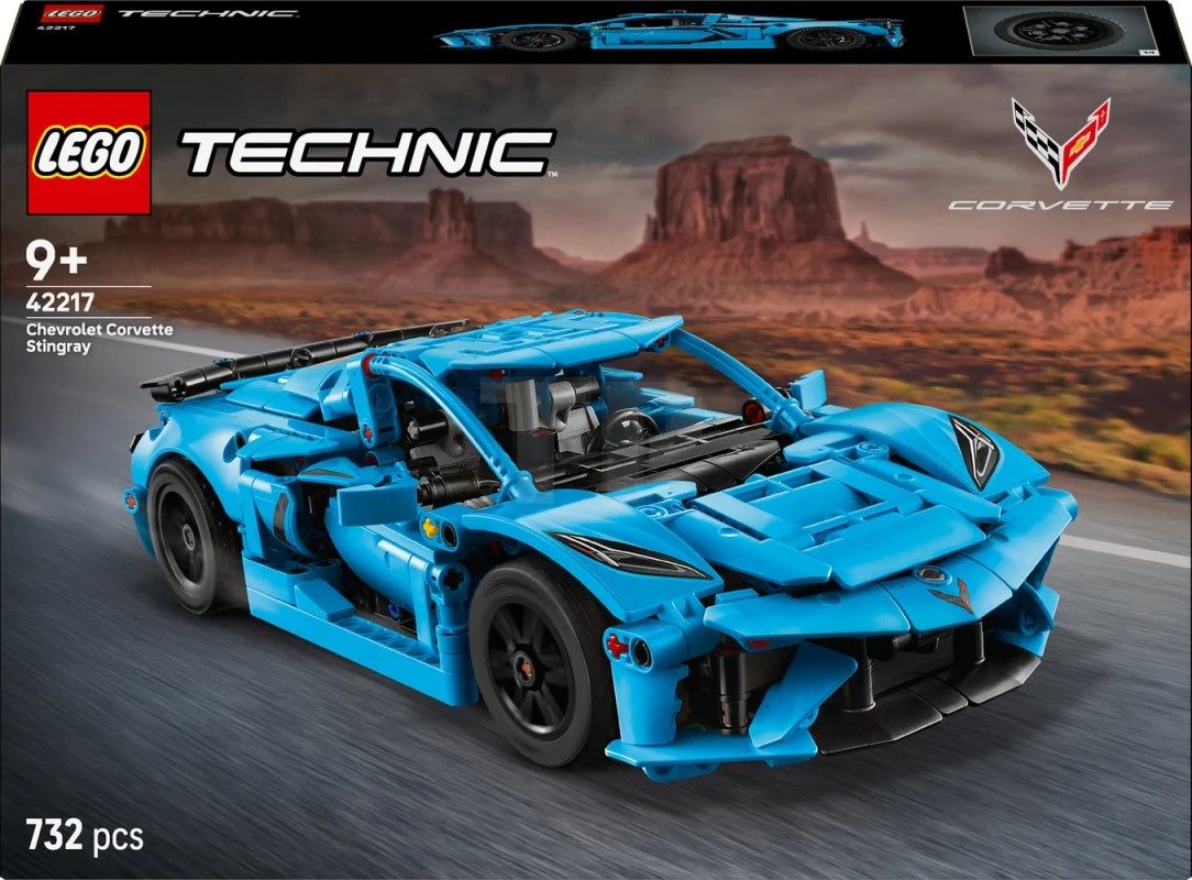 Technic Chevrolet Corvette Stingray Blue (42217)