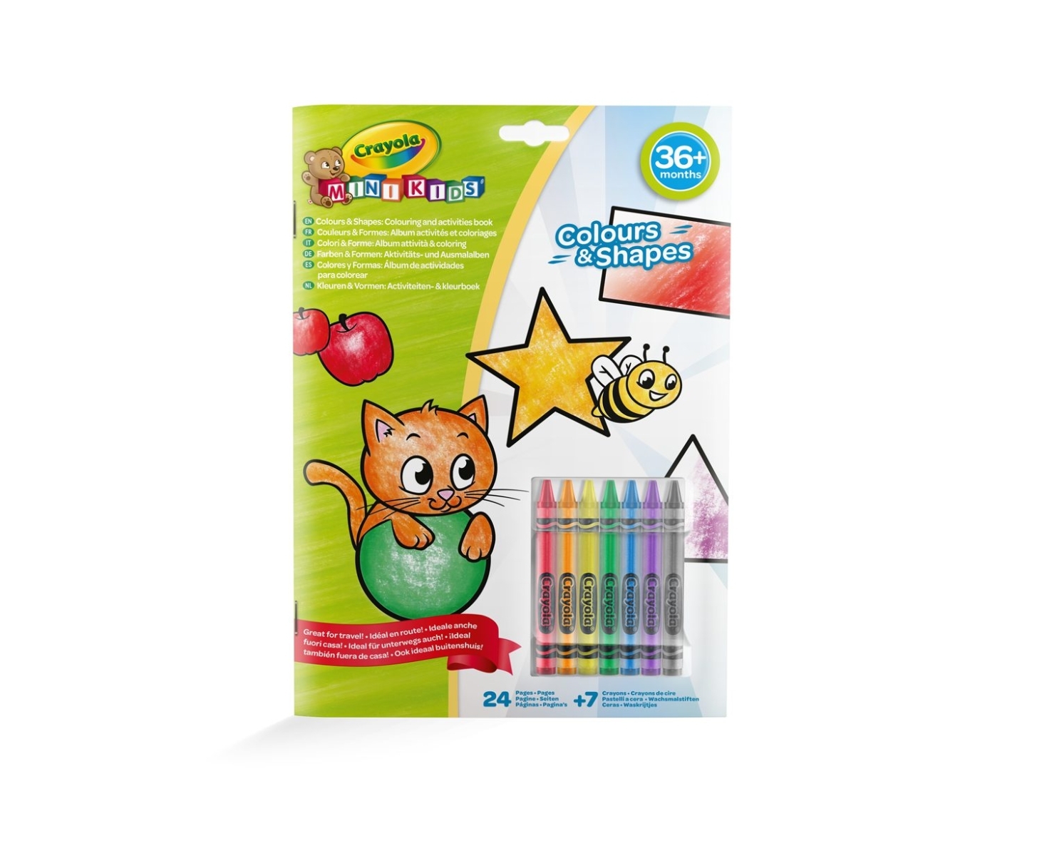 Rəngləmə albomu Crayola Mini Kids (25-2727)