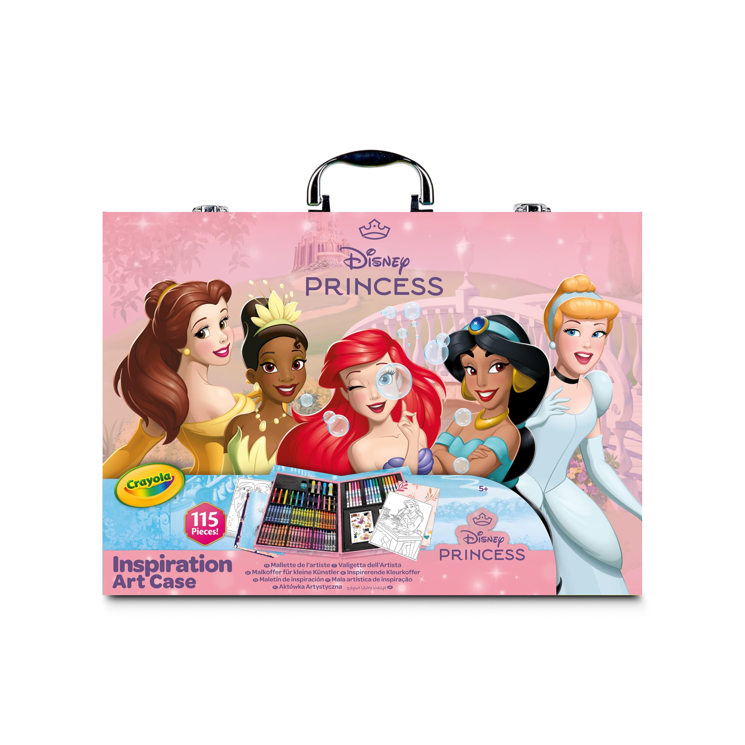 Rəsm dəsti Crayola Inspiration Art Case Coloring Set, rəngbərəng, 140 əd