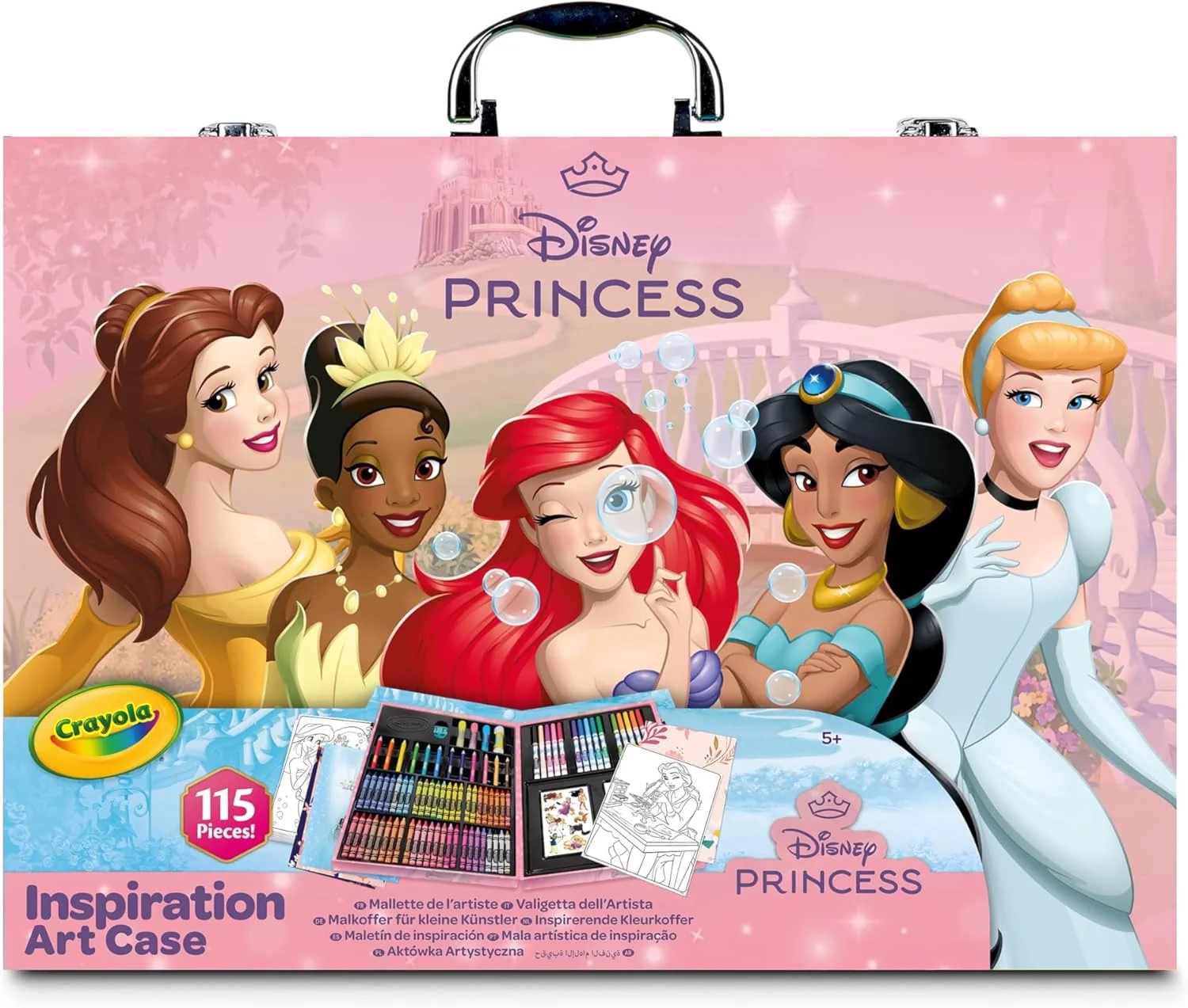 Rəsm dəsti Crayola Inspiration Art Case Coloring Set, rəngbərəng, 140 əd