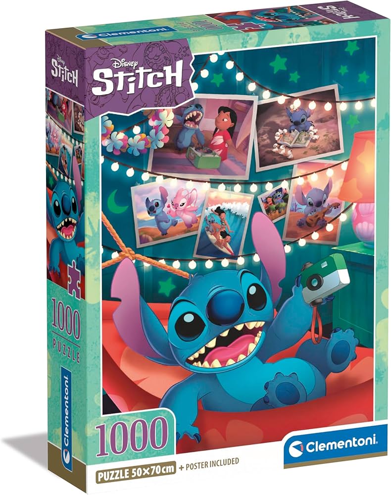PUZZLE 1000 HQC DISNEY STITCH - COMPACT