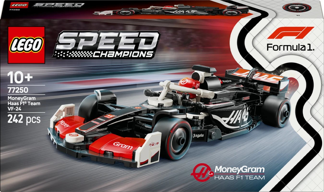 Konstruktor LEGO Speed Champions MoneyGram Haas F1 Team VF-24 76919, 10 
yaş+, 242 hissə - 77250