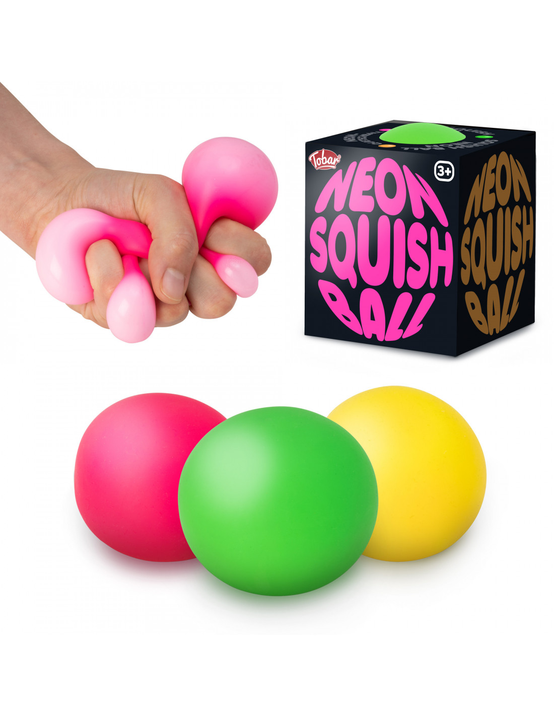 Scrunchems Neon Squish Ball