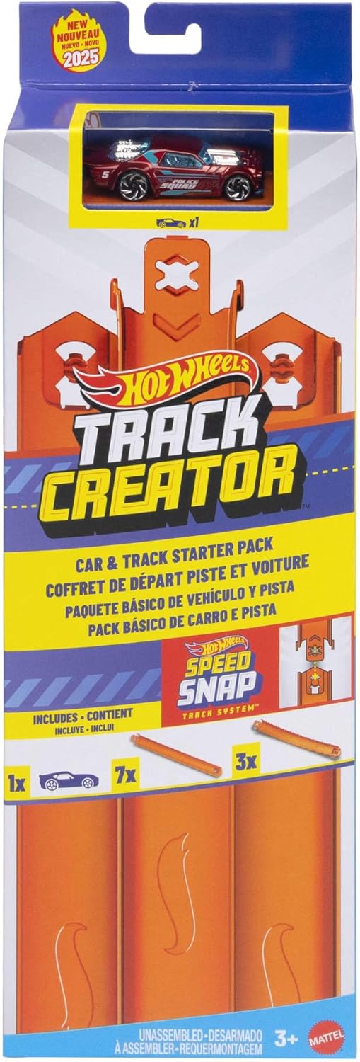 Hot Wheels Track Creator Car & Track Pack – 1:64 maşın və  trek