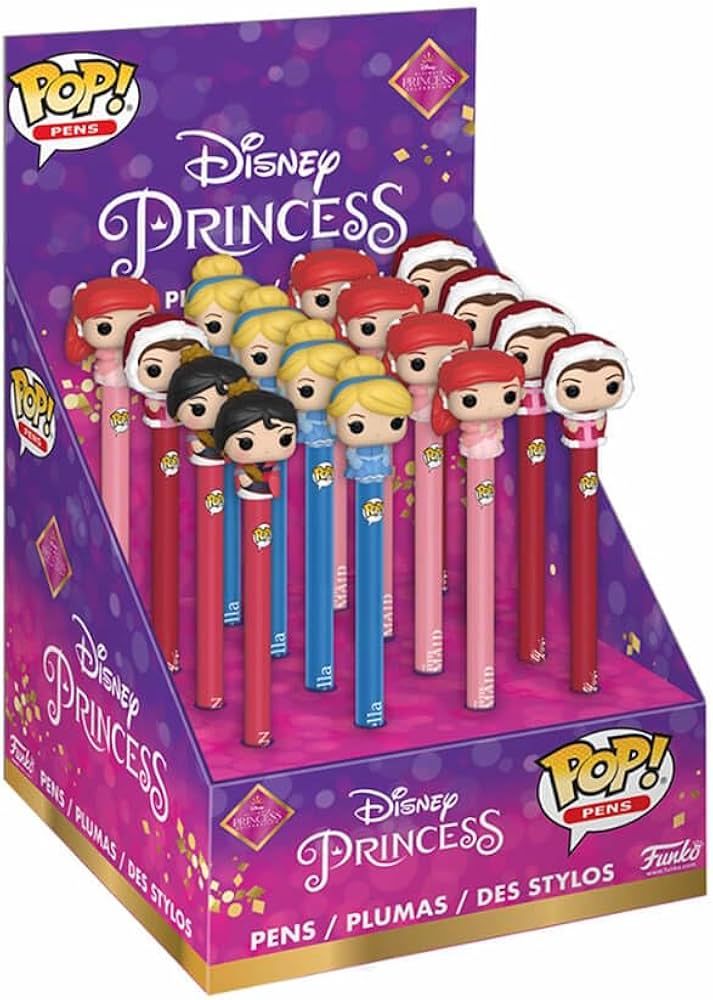 PEN TOPPER: DISNEY PRINCESS- 16PC PDQ