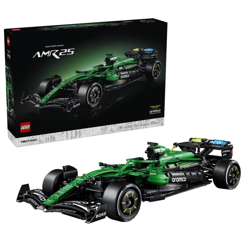 LEGO Aston Martin Aramco AMR25 F1 Car (42240)