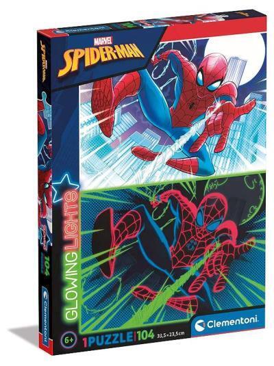 Puzzle 104 Glowing - Marvel Spiderman