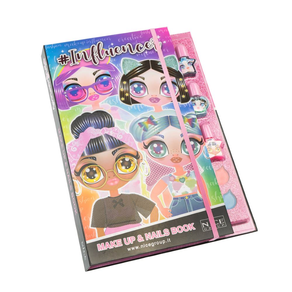 Influencer Make Up And Nails Book