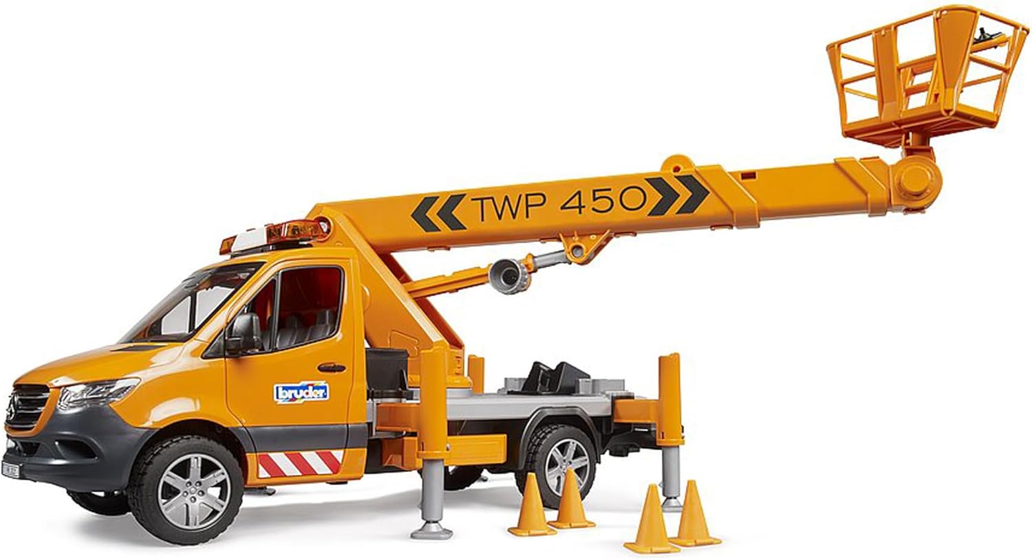 Bruder 02679 MB Sprinter Service Truck/Crane