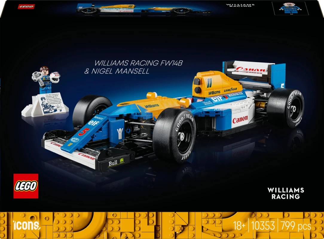 10353 WILLIAMS RACING FW14B & NIGE.. V29