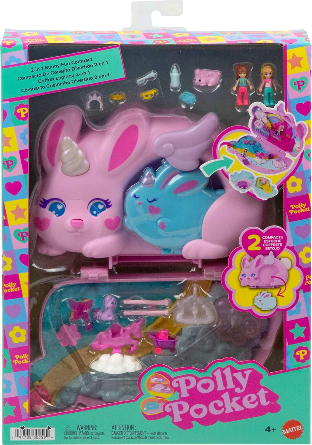 POLLY POCKET LG WRBL CMPCT 25 2