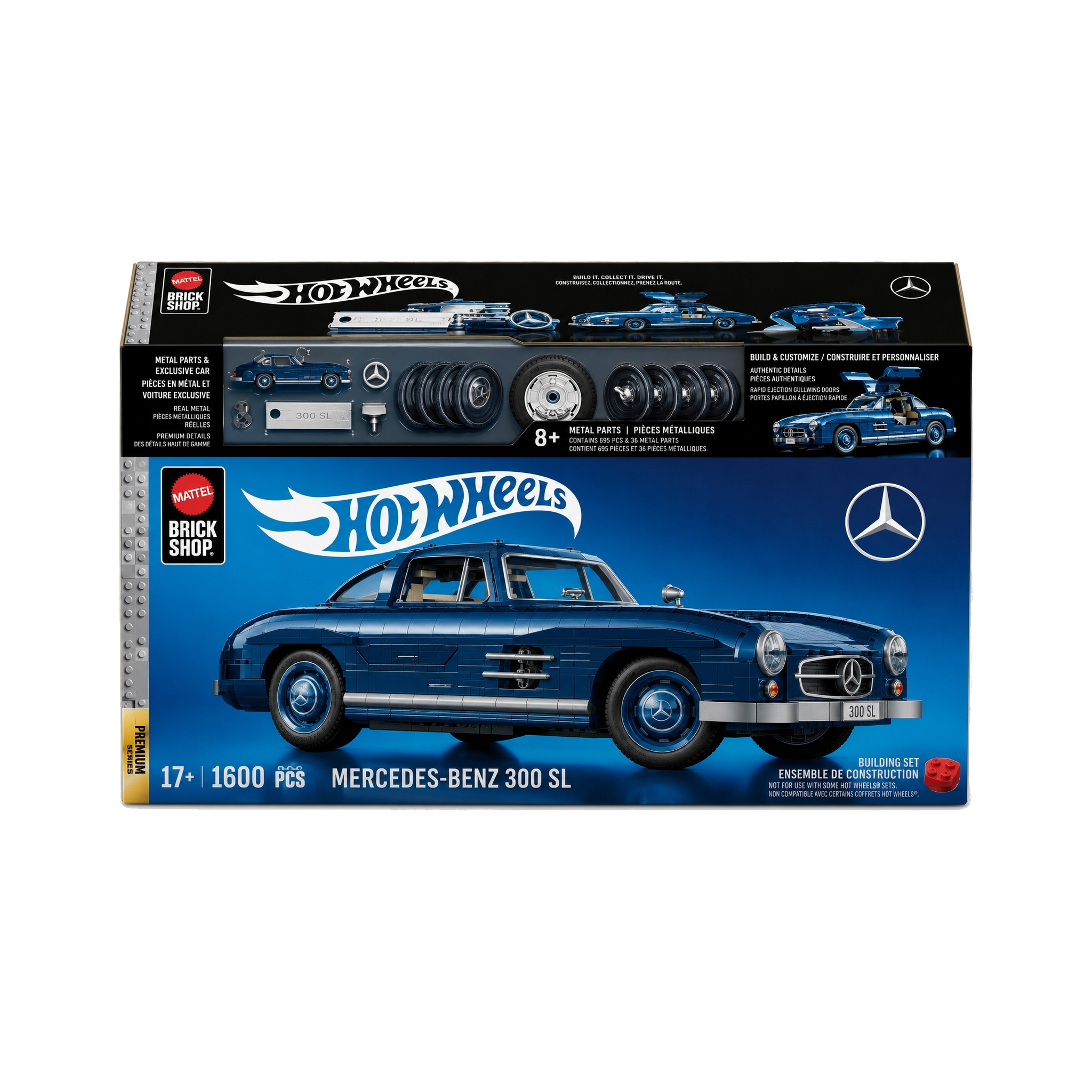 Hot Wheels Mercedes-Benz 300 SL Set