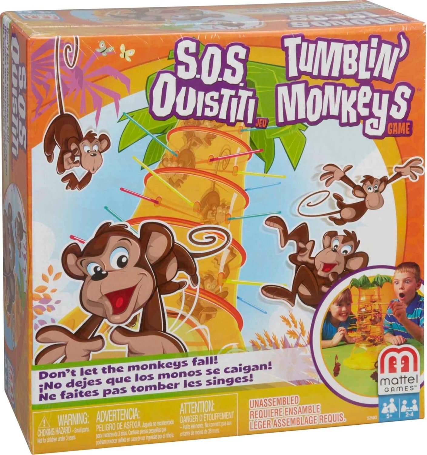 Mattel Games Tumblin’ Monkeys Kids