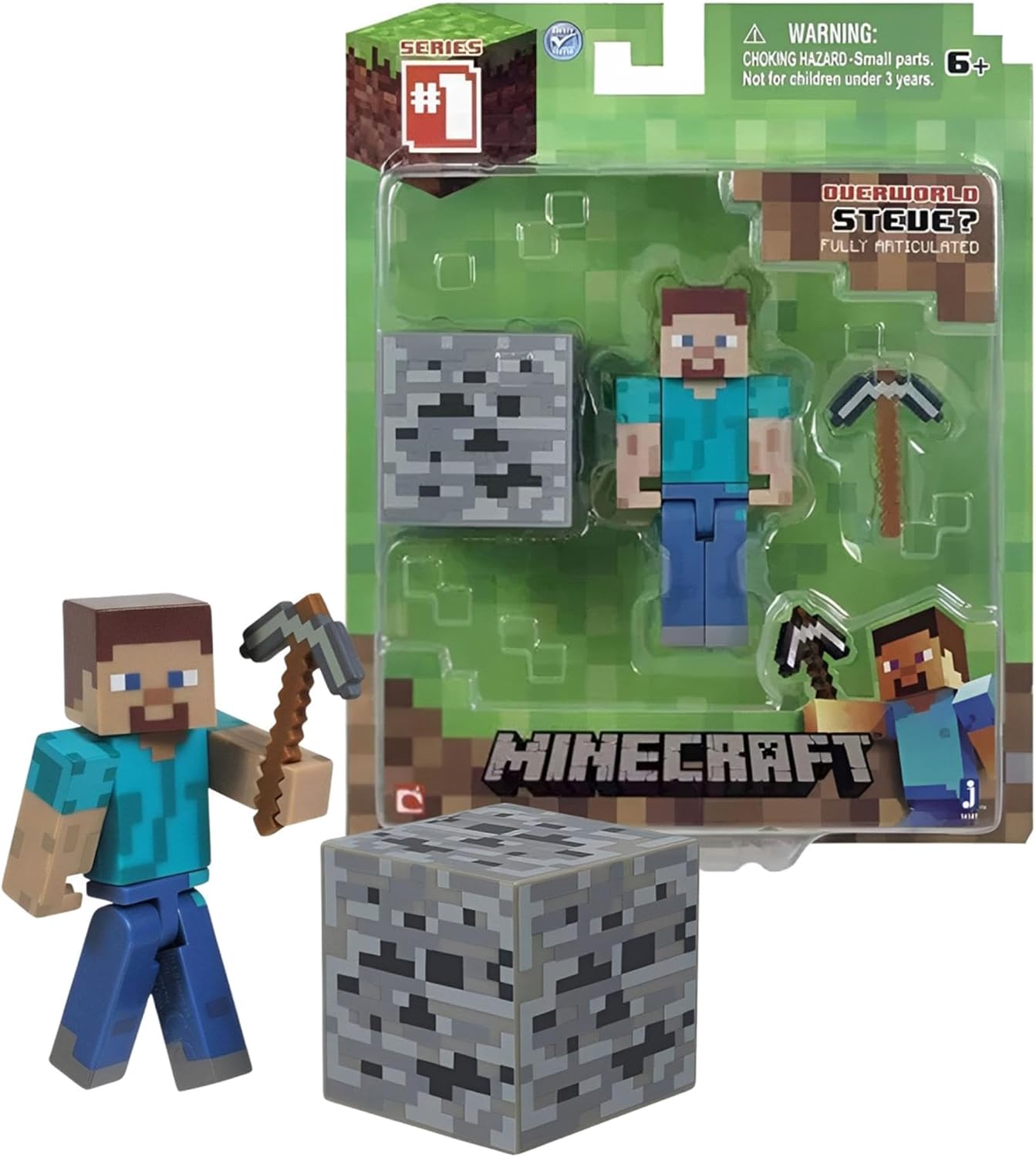 Minecraft Core Steve Figure Pack