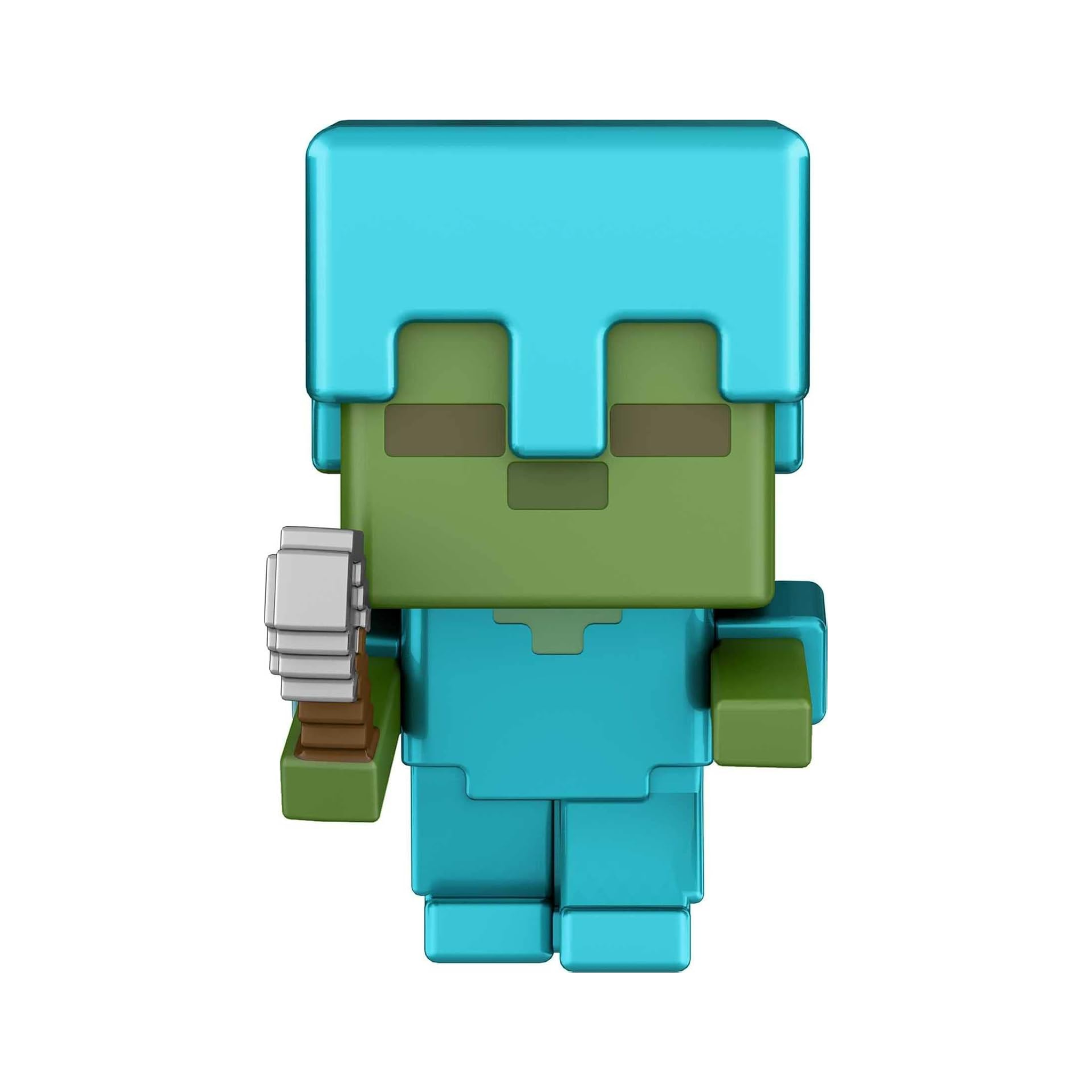 Minecraft Mini Mining Set with Moldable Sand, Environment Accessory and Mini Figure