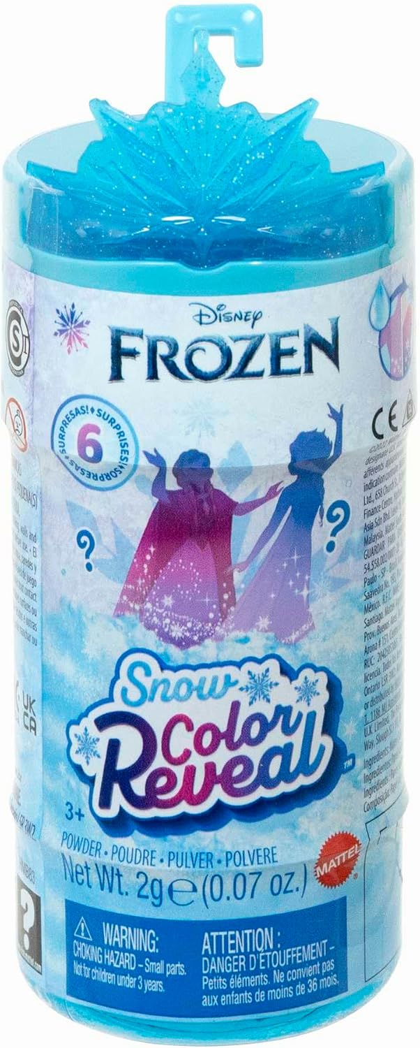 Sürpriz kukla Mattel Frozen Snow Color Reveal, 3+, məhsul çeşiddə