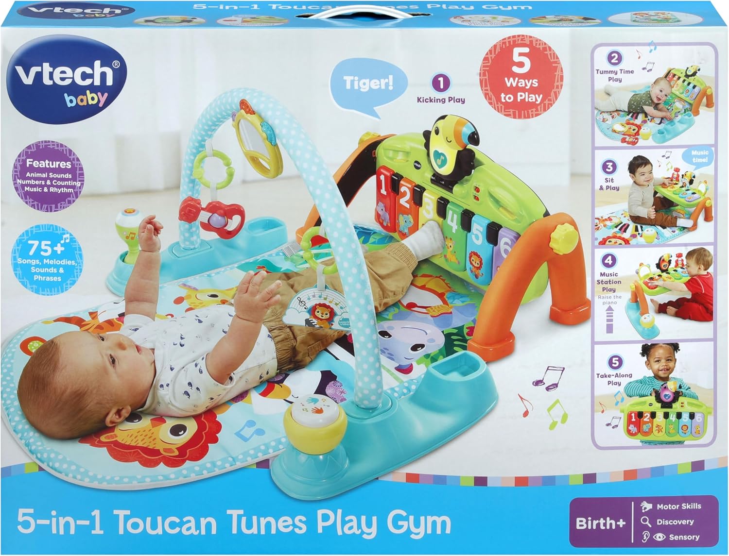 5-IN-1 TOUCAN TUNES PLAY GYM (VTUK)
