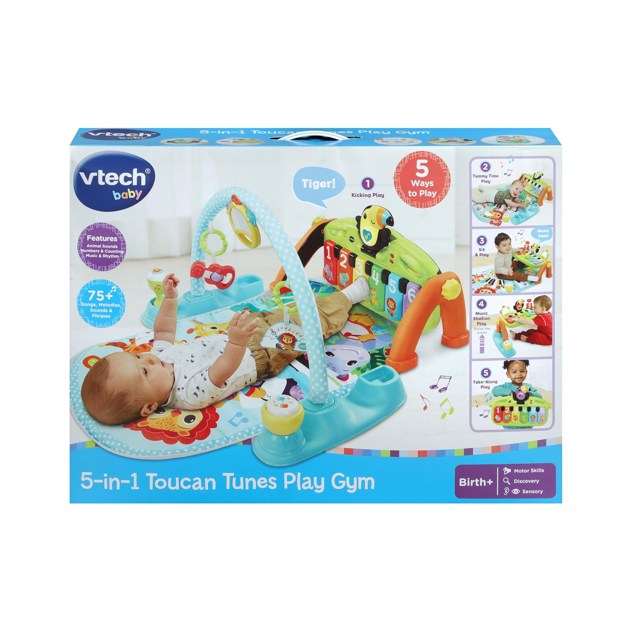 5-IN-1 TOUCAN TUNES PLAY GYM (VTUK)